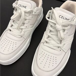 Men Celine CT-09 white low sneakers size 43